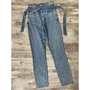 Abercrombie & Fitch Jeans Ultra High Rise Super Skinny Ankle Women’s Sz 27/4R